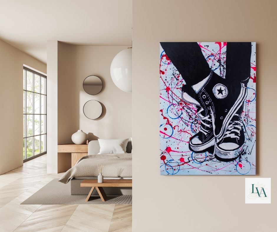 All Splash Star — Peinture Acrylique Originale sur Toile