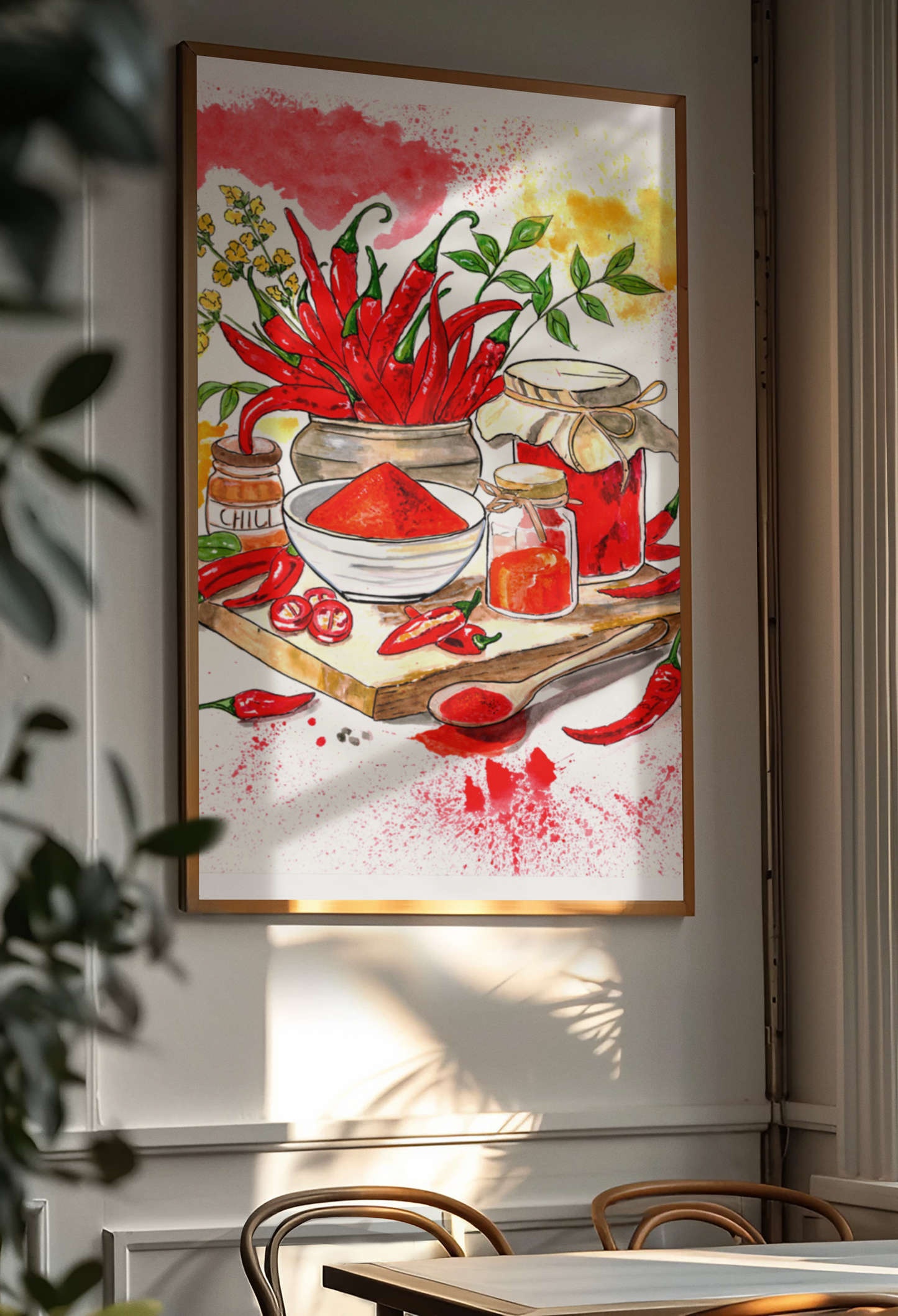 Chilli Pepper Still Life — Fine Art Print — LenyV Artelier